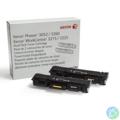 Xerox Phaser 3052,WC3225 Dupla Toner 2x3K (Eredeti)