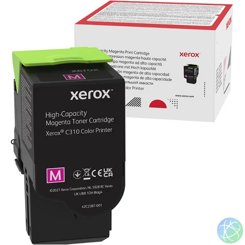 Xerox C310,C315 toner Magenta 5500 oldalra