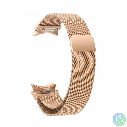 Samsung Watch 6 mágneses fém óraszíj,20mm,Rosegold