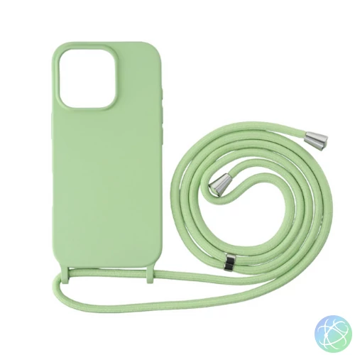 iPhone 16 Pro TPU+PC fesztiváltok, nyári liget azonos színű nyak
