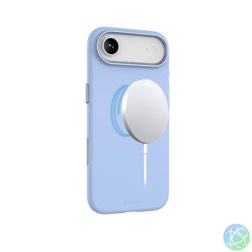 Mágneses puha szilikon tok, iPhone  Air, V.kék