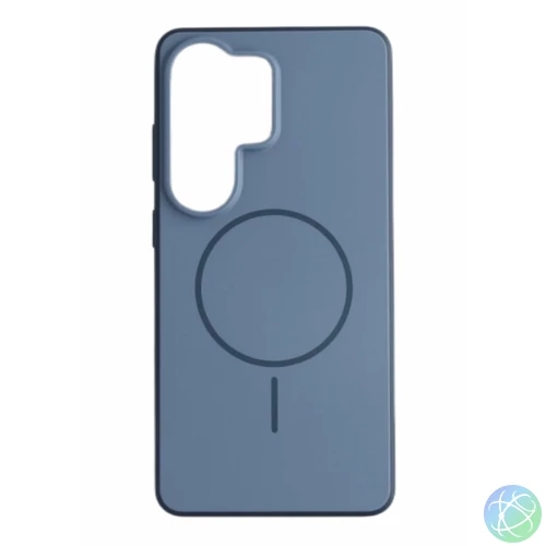 S26 Ultra slim ütésálló mágneses tok, Sötétkék