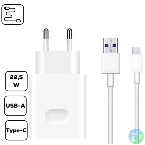 Huawei CP404B SuperCharge hálózati töltő 22,5W, Fehér