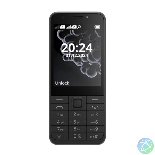 Nokia 230 DS fekete kártyafüggetlen mobiltelefon
