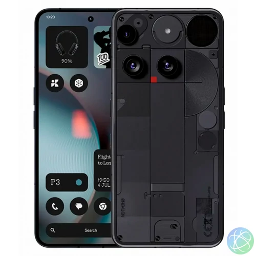 Nothing Phone (3) fekete, 12+256 GB okostelefon