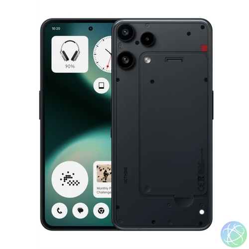 Nothing Phone (3A) Lite fekete, 8+128 GB okostelefon