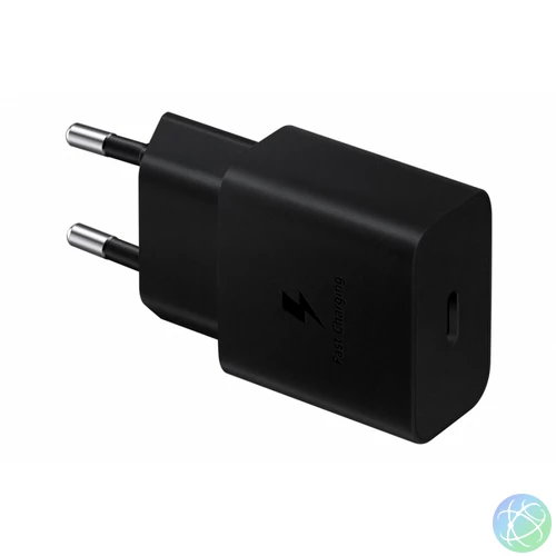 Sam hálózati adapter kábellel,15W PD USB-C,Feket