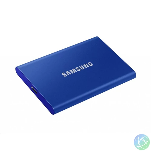 Samsung T7 hordozható SSD, 1TB, USB 3.2,Kék