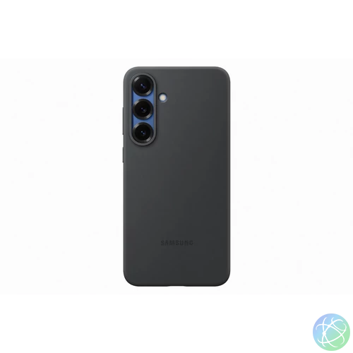 Samsung Galaxy S25 Plus szilikon tok, Fekete