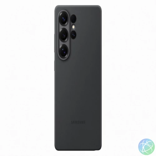 Samsung Galaxy S25 Ultra szilikon tok, Fekete
