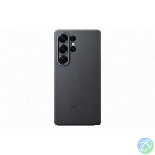 Samsung Galaxy S25 Ultra bőr hátlap, Fekete