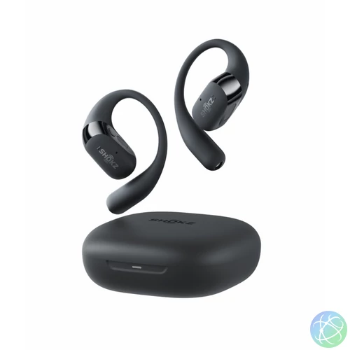 Shokz OpenFit 2 Plus Bluetooth headset, fekete