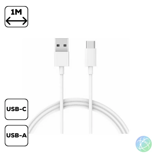 Xiaomi Mi USB-C kábel 1m, fehér