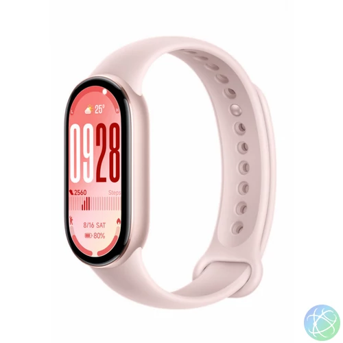 Xiaomi Smart Band 10 aktivitásmérő, rózsaszín BHR9999GL