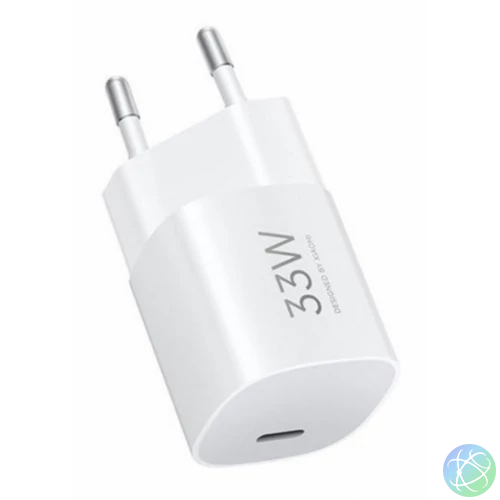 Xiaomi NanoPower 33W USB-C gyorstöltő, fehér BHR087LEU