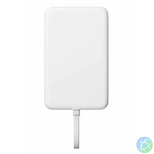 Xiaomi Magnetic Power Bank 10000mAh beépített Usb-C kábel, fehér