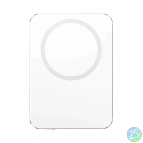Xiaomi UltraThin Mágneses Powerbank 5000 mAh, 15 W töltés ezüst