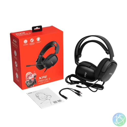 ADATA XPG Fejhallgató Precog S, 3,5mm Jack, Fekete