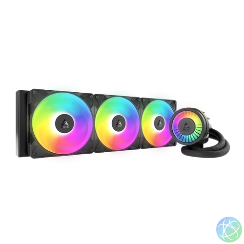 ARCTIC COOLING CPU hűtő Liquid Freezer III Pro 420 A-RGB (vízhűtés), Univerzális Fekete