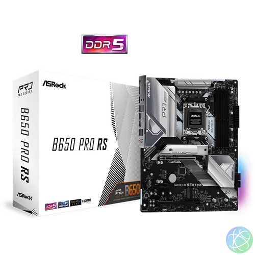 ASROCK Alaplap AM5 B650 PRO RS AMD B650, ATX
