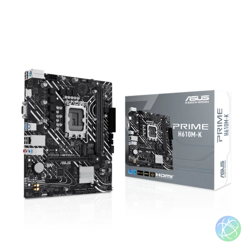 ASUS Alaplap S1700 PRIME H610M-K INTEL H610, mATX