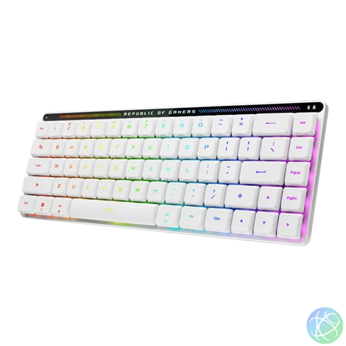 ASUS Vezetékes / Vezeték Nélküli ROG FALCHION RX Low Profile USB, Fehér