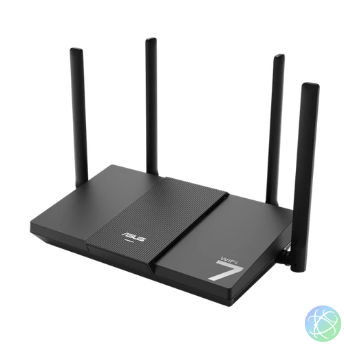 ASUS Wireless Router Dual Band BE3600 1xWAN(2.5Gbps) + 3xLAN(1000Mbps), RT-BE50