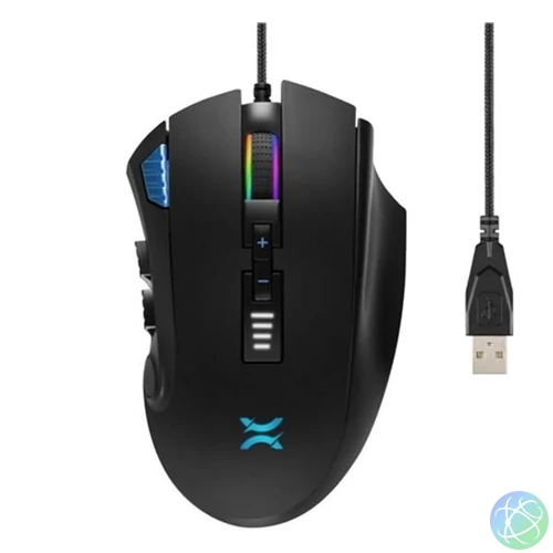 NOXO Nightmare vezetékes Gaming egér 5000dpi, RGB