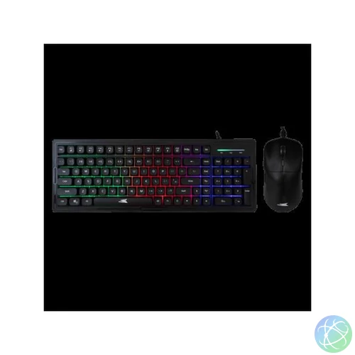 BARACUDA BGC-011B ORCA-B gamer combo fekete billentyűzet (memb. ang.) + egér