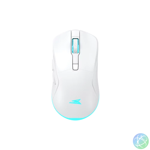 BARACUDA BGM-122W TURTLE-W vezetékes gamer egér, 3200dpi 6D, fehér
