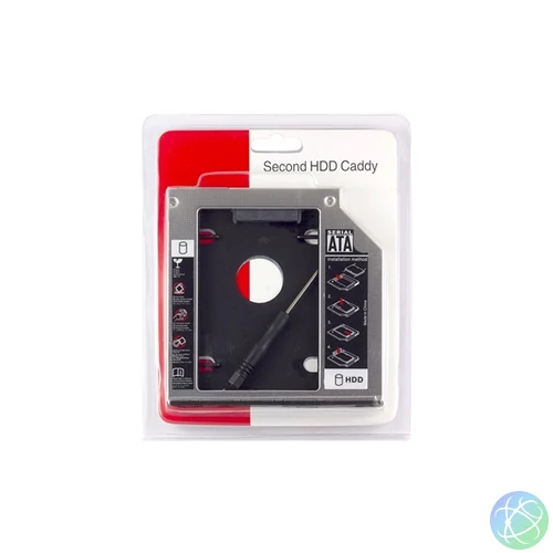 BLACKBIRD HDD Beépítő keret 9.5mm-es, SATA