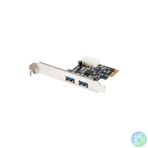 BLACKBIRD PCI Bővítőkártya 2xUSB 3.1 Gen.2 Low profile verzió