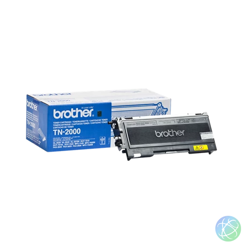 Brother Toner TN-2000, 2.500 oldal (ISO/IEC 19798), Fekete