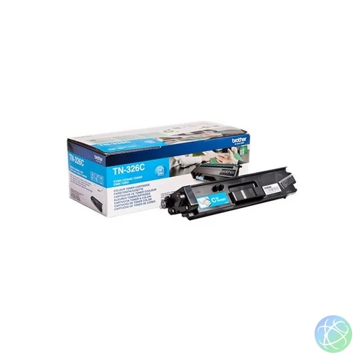 Brother Toner TN-326C, Nagy töltetű - 3500 oldal, Cián