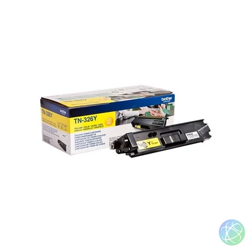 Brother Toner TN-326Y, Nagy töltetű - 3500 oldal, Sárga