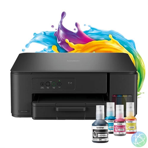 BROTHER Tintasugaras MFP NY/M/S DCP-T230W, színes, 16 lap/perc, USB, 6000x1200dpi,  manuál duplex, 64MB