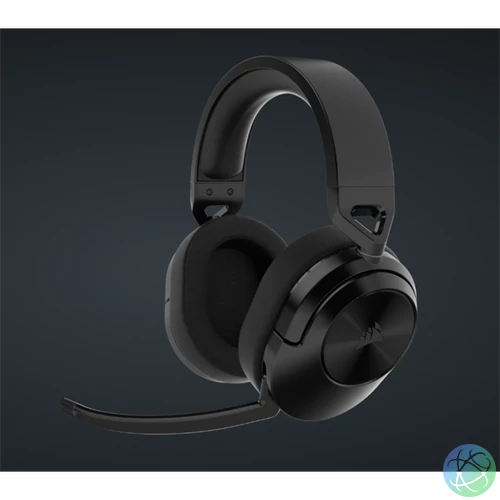CORSAIR Vezeték Nélküli Headset, HS55 WIRELESS Gaming, 7.1 Hangzás, fekete