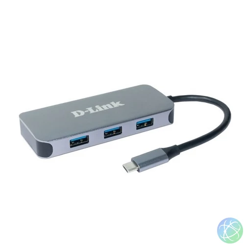 D-LINK USB-C HUB 3xUSB + 1xUSB-C +1xHDMI + 1xLAN, DUB-2335