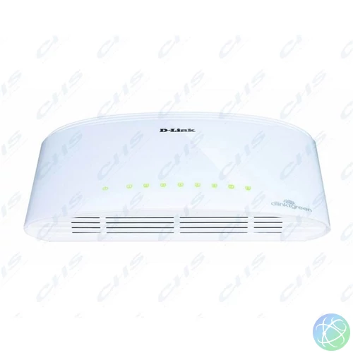 D-LINK Switch 8x1000Mbps Műanyagházas Asztali, DGS-1008D/E