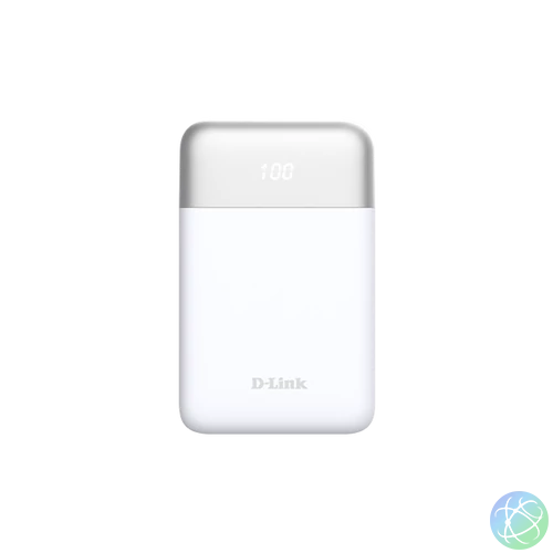 D-LINK Power Bank 10000mAh 1xUSB-C + 1xUSB Fehér, DPP-101