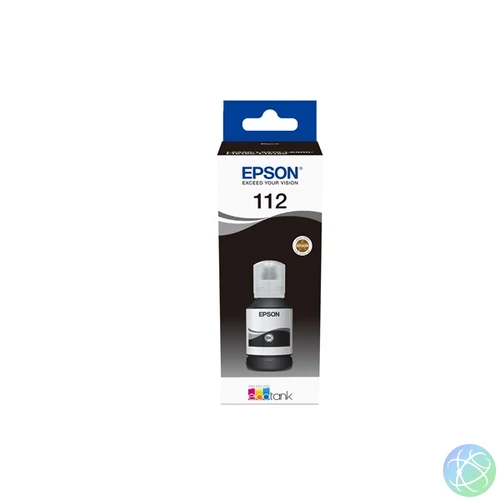 EPSON Tintapatron 112 EcoTank Pigment Black ink bottle
