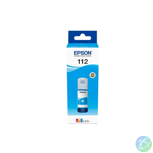 EPSON Tintapatron 112 EcoTank Pigment Cyan ink bottle