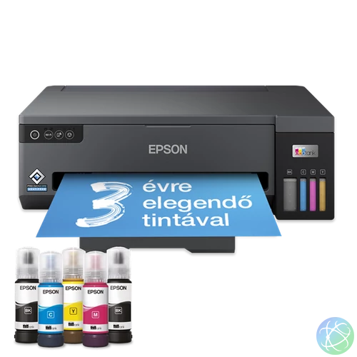 EPSON Tintasugaras fotónyomtató - EcoTank L11050 (A3, színes, 4800x1200 DPI, 30 lap/perc, USB/WIFI)