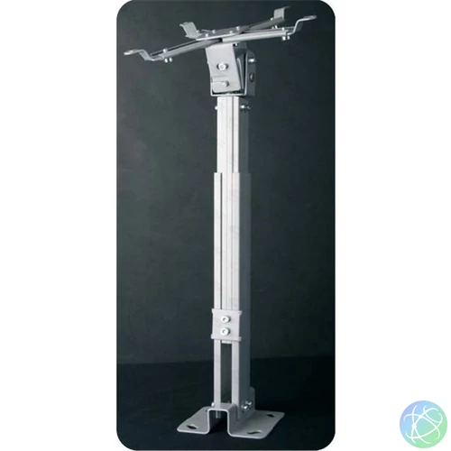 FUNSCREEN mennyezeti rögzítő projektor konzol 430-650 mm-ig állítható, fehér