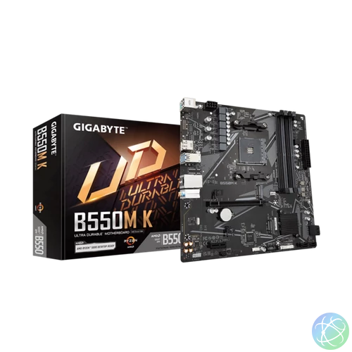 GIGABYTE Alaplap AM4 B550M K AMD B550, mATX