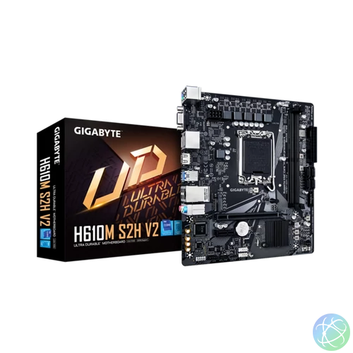 GIGABYTE Alaplap S1700 H610M S2H V2 INTEL H610, mATX