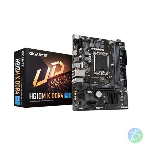 GIGABYTE Alaplap S1700 H610M K DDR4 INTEL H610, mATX