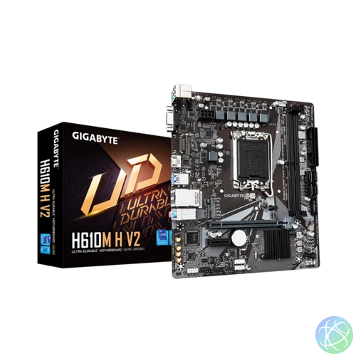 GIGABYTE Alaplap S1700 H610M H V2 INTEL H610, mATX