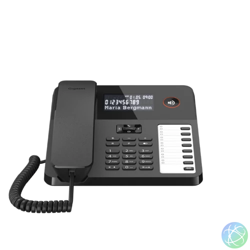 GIGASET Telefon DESK 600 telefon, fekete