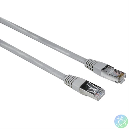 HAMA 200918, FIC PATCHKÁBEL CAT5E F/UTP 10M (1GBPS) ECO, SZÜRKE